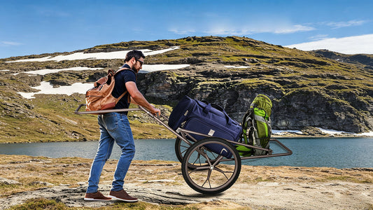 Larger Capacity Folding Deer Game Cart: Revolutionizing Hiking Camping Cycling and More