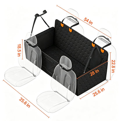 Back Seat Extender Dog Car Seat