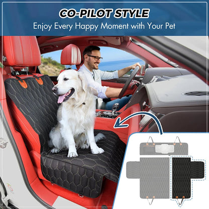 6-in-1 Waterproof Dog Car Seat Cover