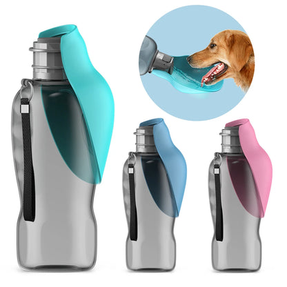Portable Dog Travel Water Bottle & Dispenser – Large Capacity Drinking Bowl for All Dog Sizes