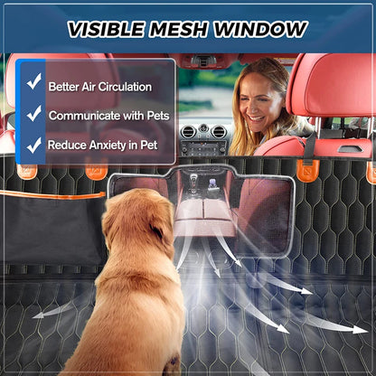 6-in-1 Waterproof Dog Car Seat Cover