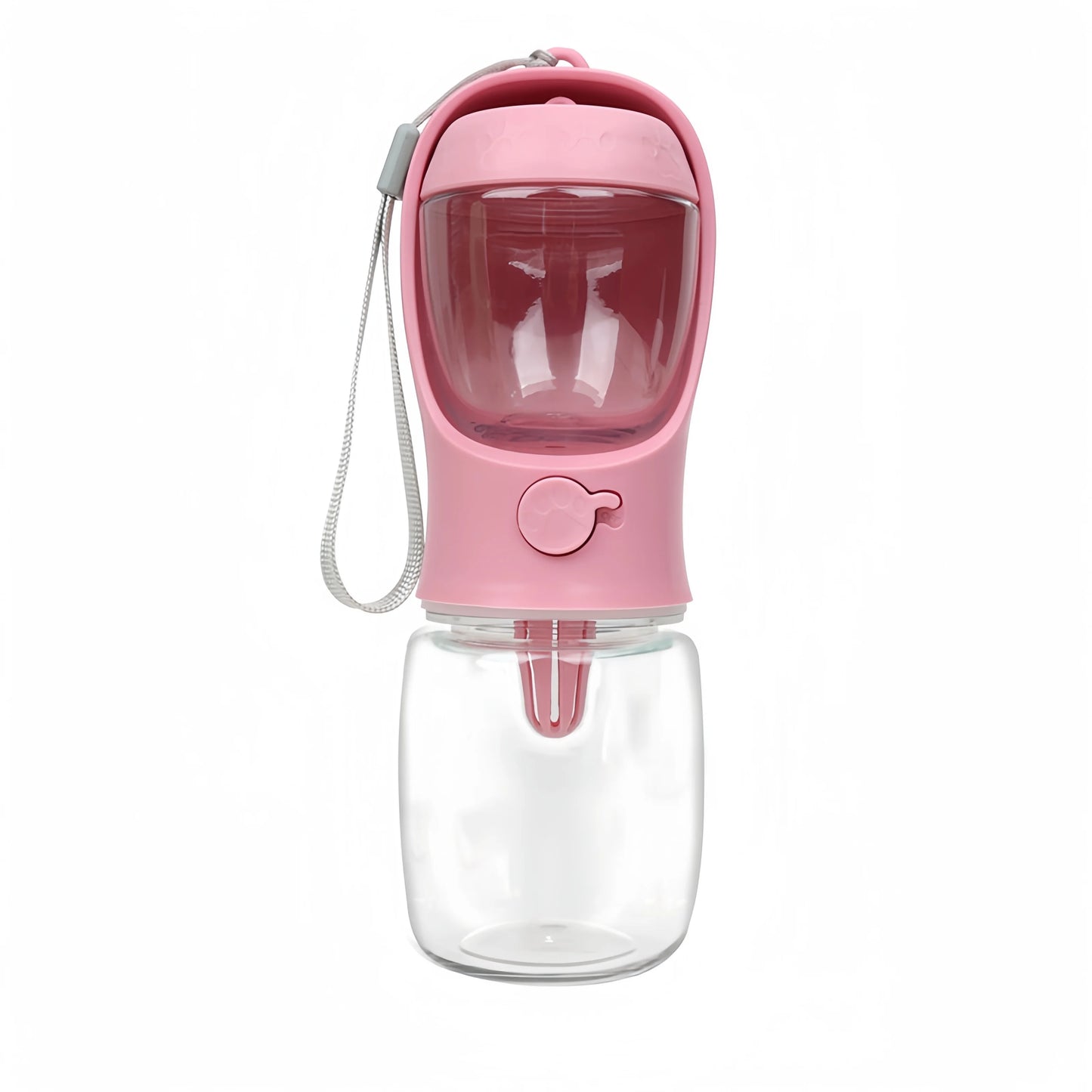 Portable 2-in-1 Dog Water Bottle with Food Container – Travel Pet Feeder & Drinking Bowl