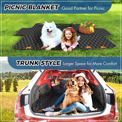 6-in-1 Waterproof Dog Car Seat Cover