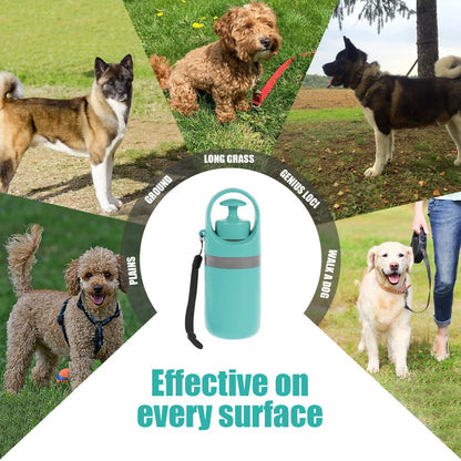 1pcs Pet Toilet Portable Outdoor Garbage Bag, Dog Toilet Six Claw Shovel Fecal Dispenser