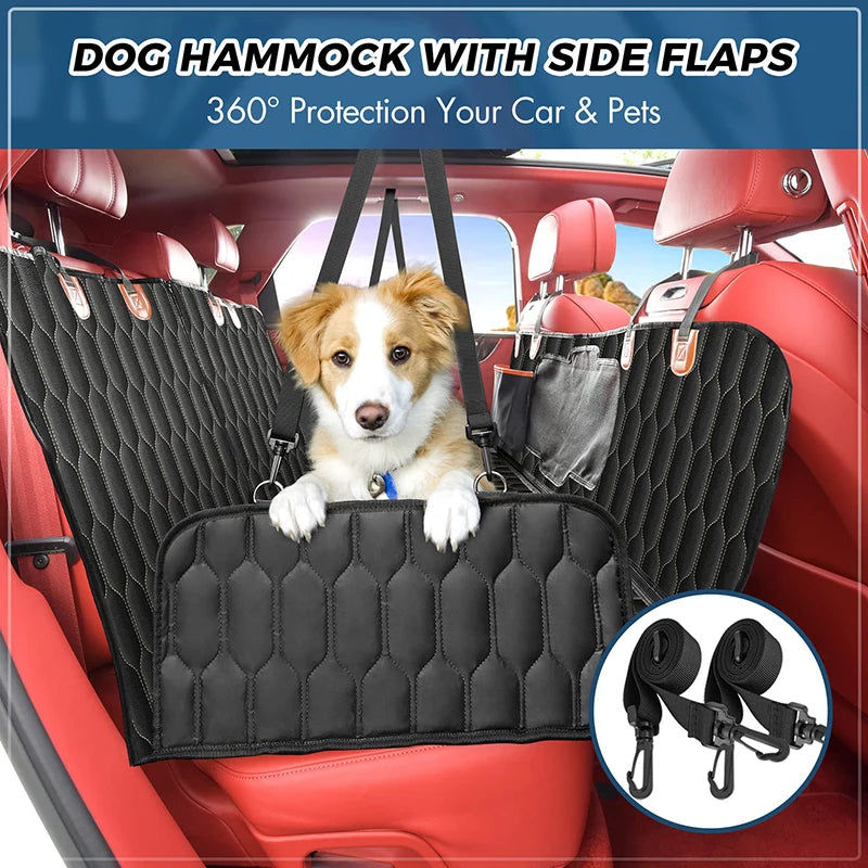 6-in-1 Waterproof Dog Car Seat Cover