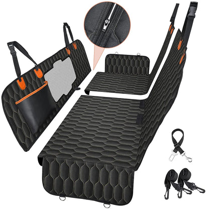 6-in-1 Waterproof Dog Car Seat Cover