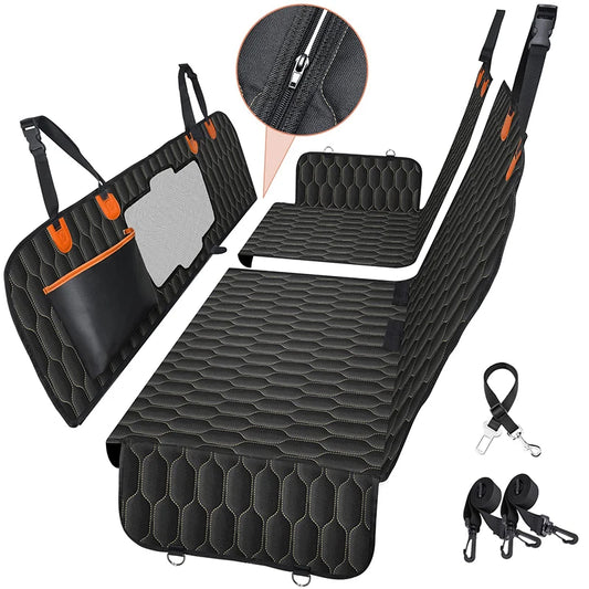 6-in-1 Waterproof Dog Car Seat Cover