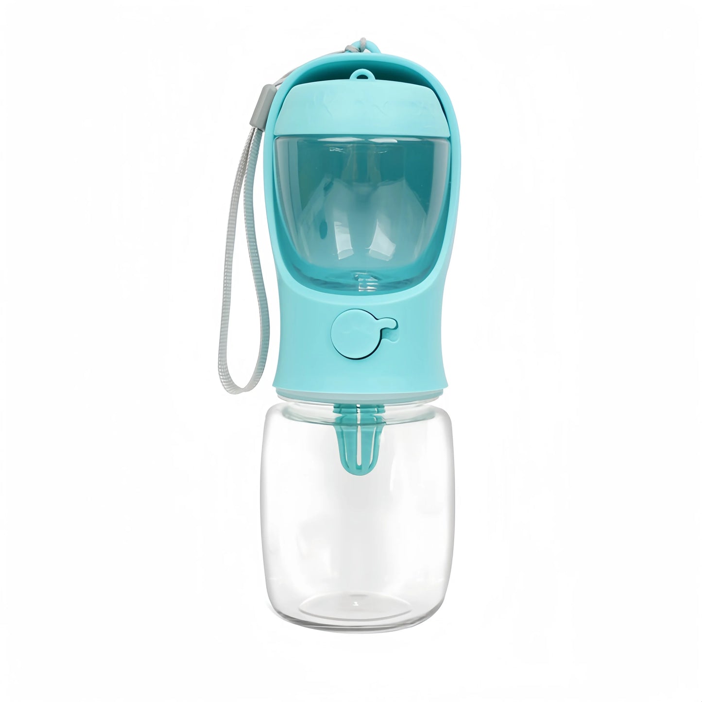 Portable 2-in-1 Dog Water Bottle with Food Container – Travel Pet Feeder & Drinking Bowl